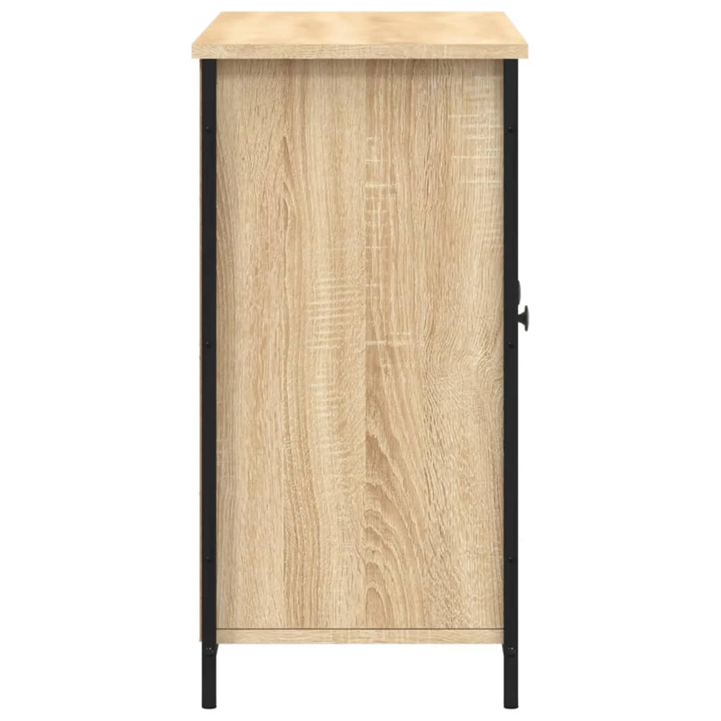 vidaXL Sideboard Sonoma-Eiche 100x35x70 cm Holzwerkstoff