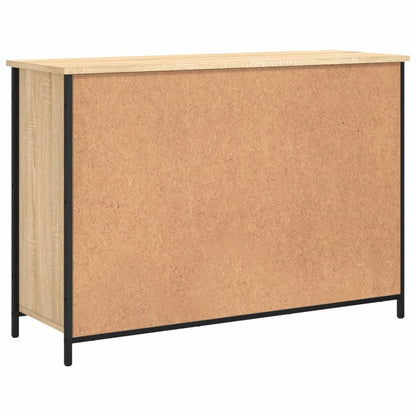 vidaXL Sideboard Sonoma-Eiche 100x35x70 cm Holzwerkstoff