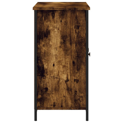 vidaXL Buffet chêne fumé 100x35x70 cm bois d'ingénierie