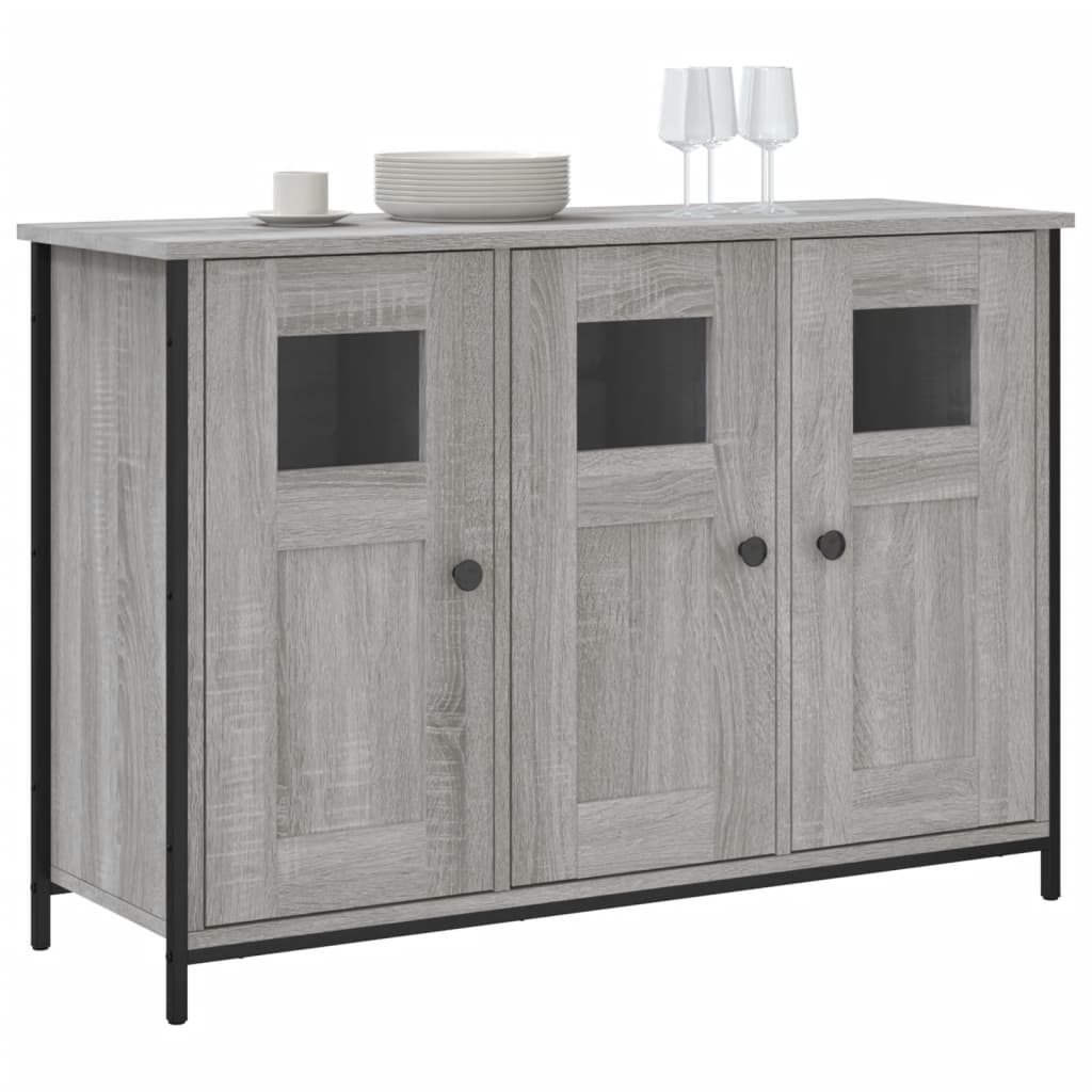vidaXL Buffet Gris Sonoma 100x35x70 cm Bois d'ingénierie