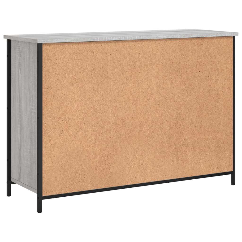 vidaXL Buffet Gris Sonoma 100x35x70 cm Bois d'ingénierie
