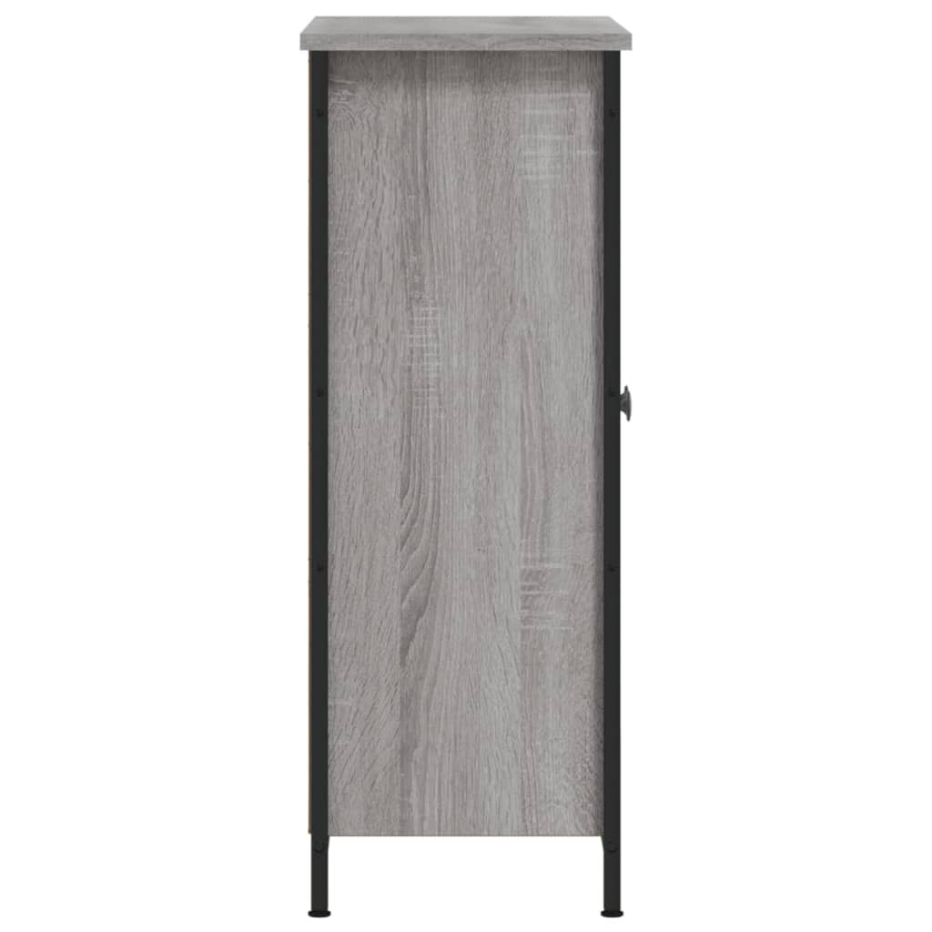 vidaXL Buffet gris Sonoma 70x30x80 cm Aggloméré