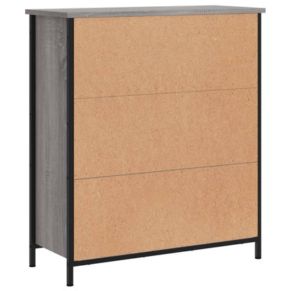 vidaXL Buffet gris Sonoma 70x30x80 cm Aggloméré