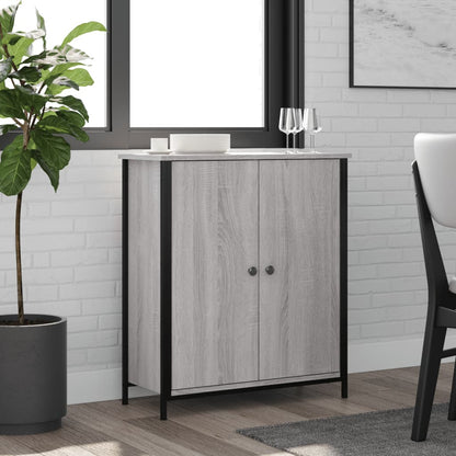 vidaXL Buffet gris Sonoma 70x30x80 cm Aggloméré