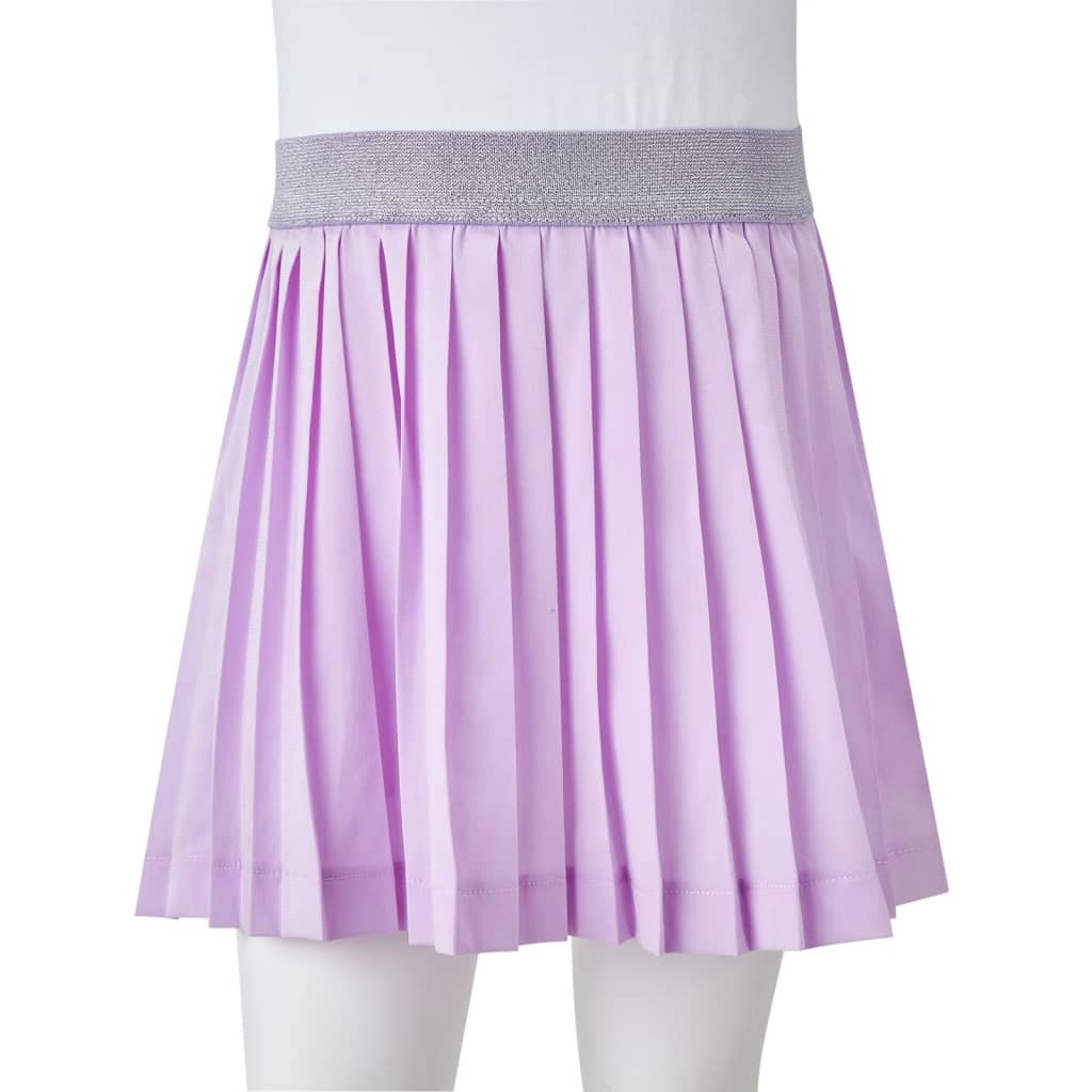Kinder-Faltenrock Lila 116