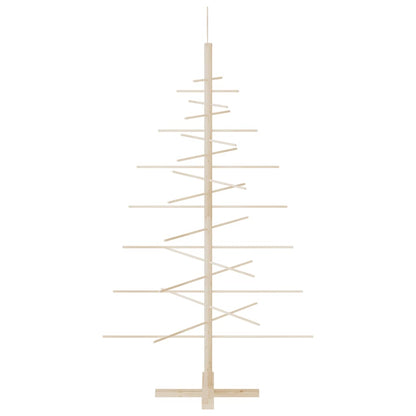 vidaXL Weihnachtsbaum Holz zum Schmücken 150 cm Massivholz Kiefer