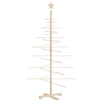 vidaXL Weihnachtsbaum Holz zum Schmücken 150 cm Massivholz Kiefer