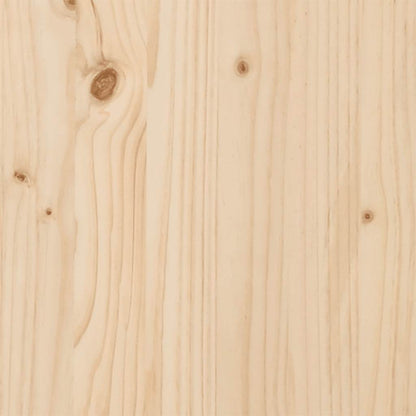 vidaXL Weihnachtsbaum Holz zum Schmücken 120 cm Massivholz Kiefer