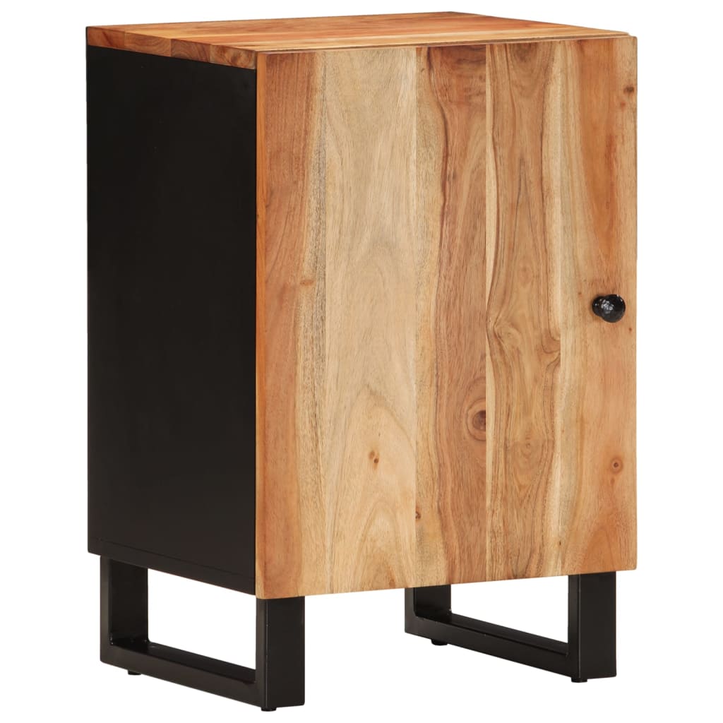 vidaXL Ensemble de 4 meubles de salle de bain en bois d'acacia massif