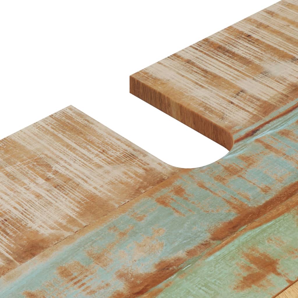 vidaXL Ensemble de meubles de salle de bain 4 pcs Bois de récupération massif