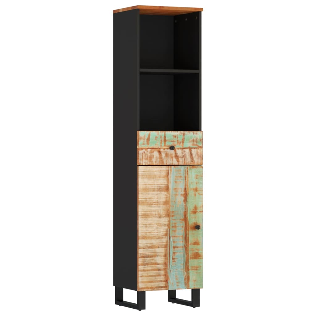vidaXL Ensemble de meubles de salle de bain 5 pcs Bois de récupération massif