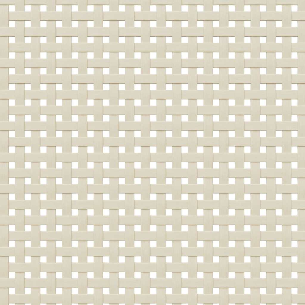 vidaXL Nachttisch SENJA Rattan-Look Weiß 40x35x65 cm Massivholz Kiefer