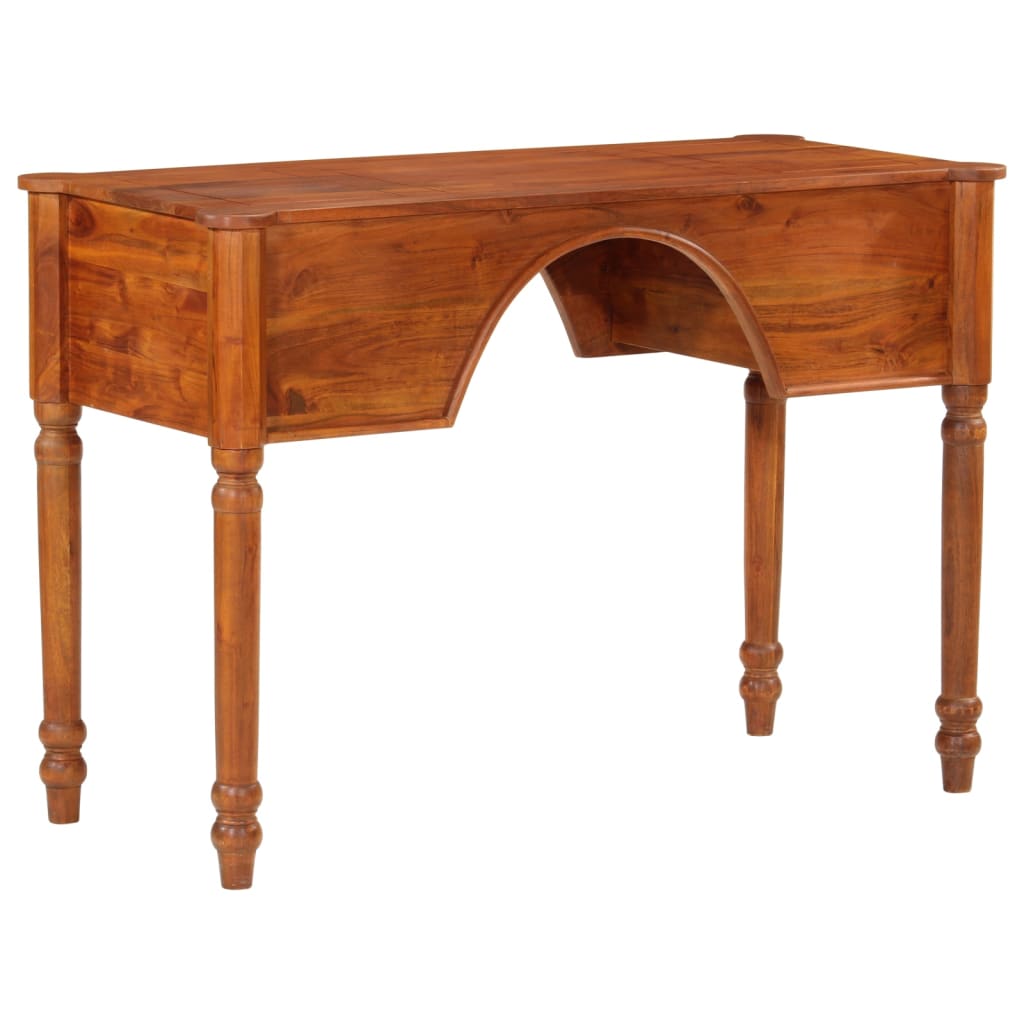 vidaXL Schreibtisch mit Schubladen 110x50x76 cm Massivholz Akazie