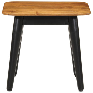 vidaXL Couchtisch 45x45x40 cm Massivholz Mango und Eisen