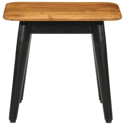 vidaXL Couchtisch 45x45x40 cm Massivholz Mango und Eisen
