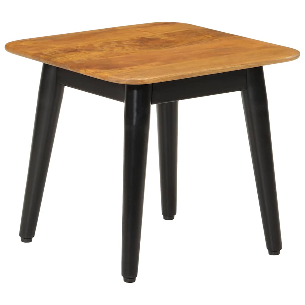 vidaXL Couchtisch 45x45x40 cm Massivholz Mango und Eisen