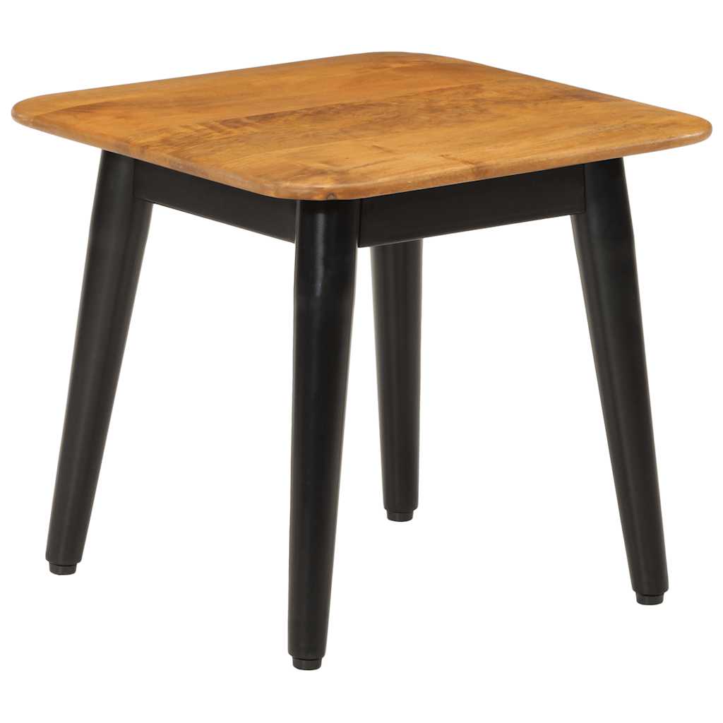 vidaXL Couchtisch 45x45x40 cm Massivholz Mango und Eisen