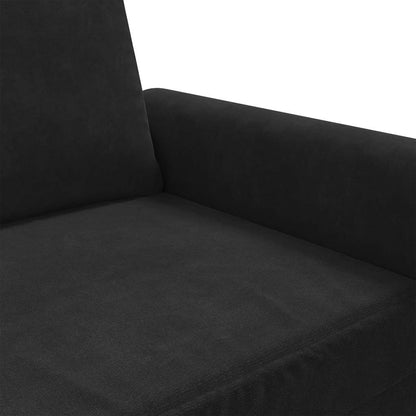 Sessel Schwarz 60 cm Samt