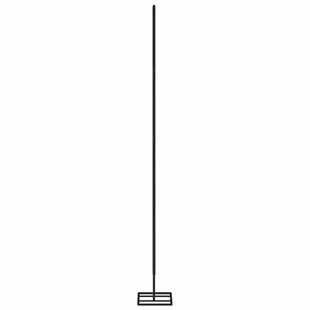 vidaXL Sapin de Noël métallique pour décorations Noir 90 cm