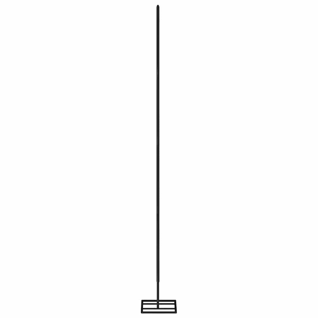 vidaXL Sapin de Noël métallique pour décorations Noir 125 cm