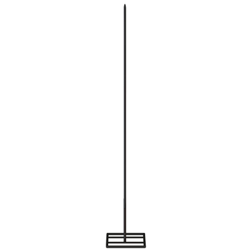 vidaXL Metall-Weihnachtsbaum für Dekorationen Schwarz 125 cm
