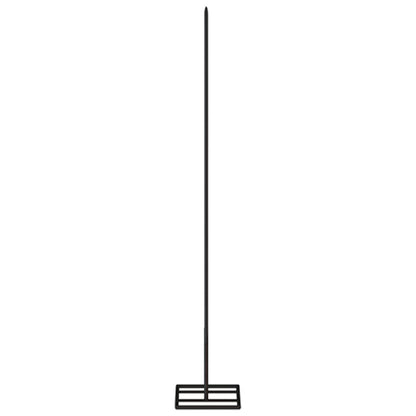 vidaXL Metall-Weihnachtsbaum für Dekorationen Schwarz 125 cm