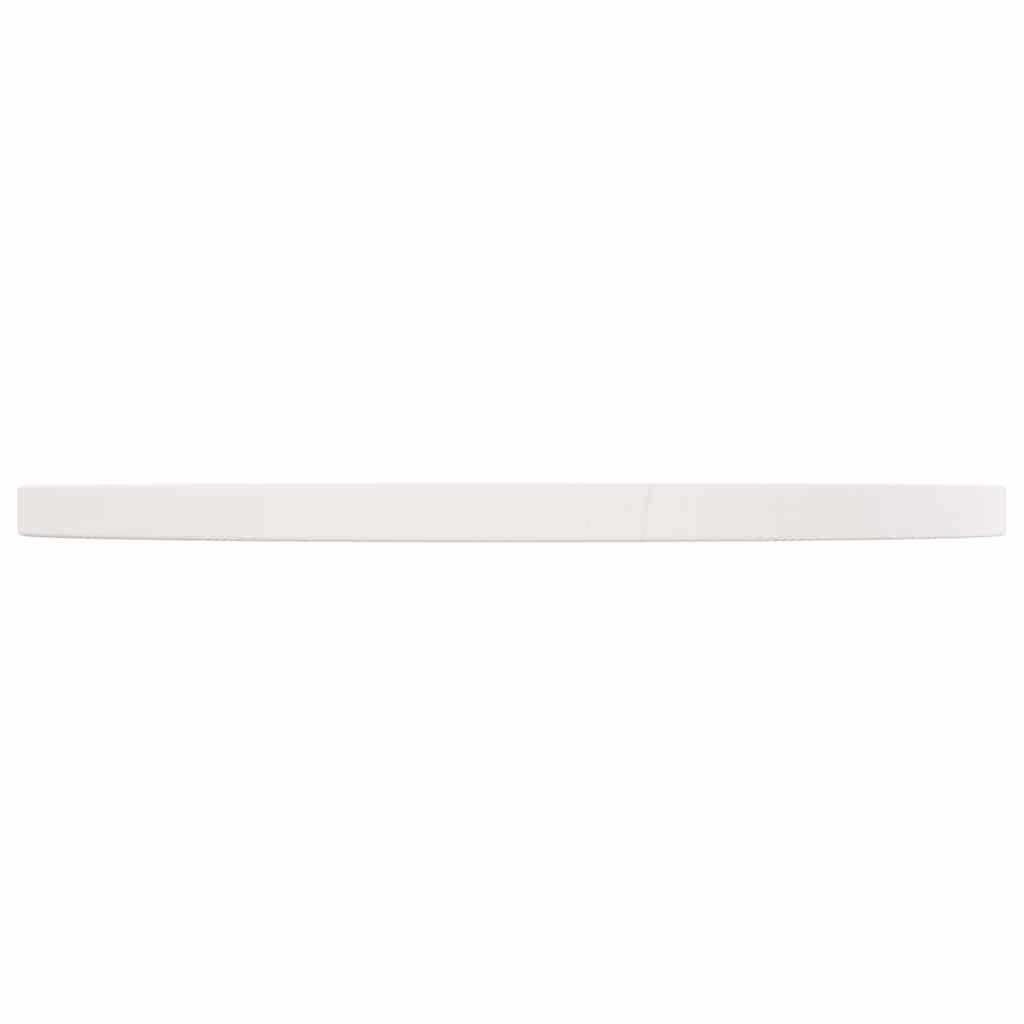 vidaXL Tischplatte Rund Weiß Ø50x3 cm Massivholz Kiefer