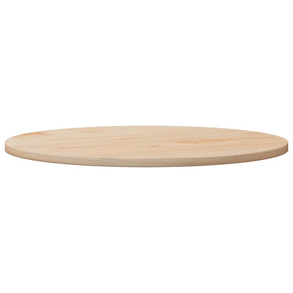 vidaXL Tischplatte Rund Ø90x3 cm Massivholz Kiefer