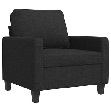 vidaXL Sessel Schwarz 60 cm Stoff