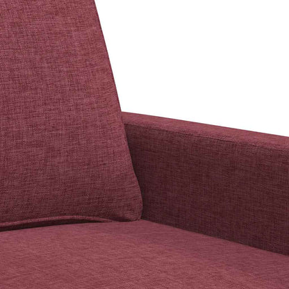 vidaXL Sessel Weinrot 60 cm Stoff