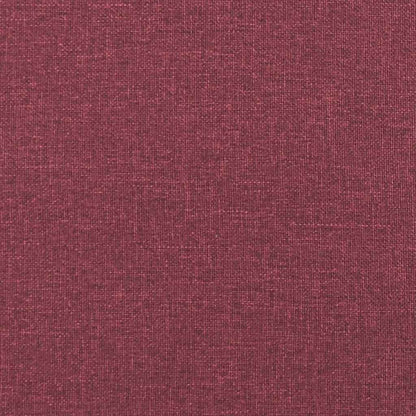 vidaXL Sessel Weinrot 60 cm Stoff