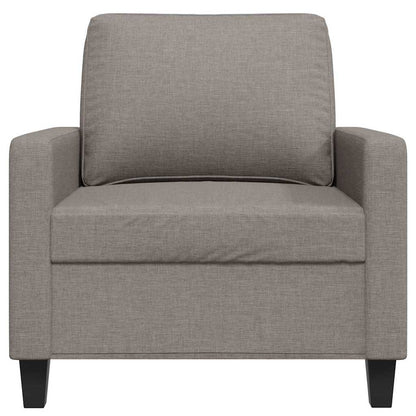 vidaXL Sessel Taupe 60 cm Stoff