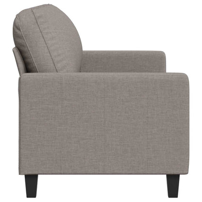 vidaXL 3-Sitzer-Sofa Taupe 180 cm Stoff