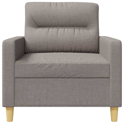 vidaXL Sofasessel Taupe 60 cm Stoff