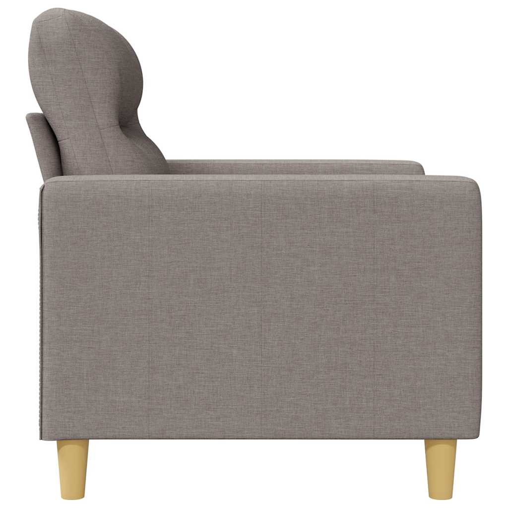 vidaXL Sofasessel Taupe 60 cm Stoff