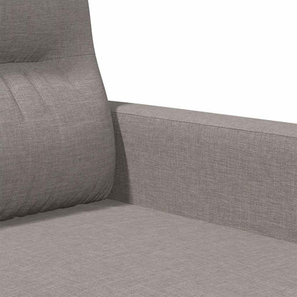 vidaXL Sofasessel Taupe 60 cm Stoff