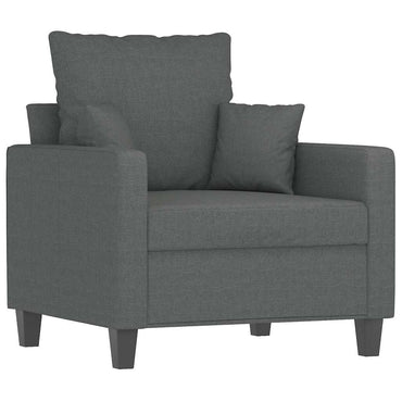 vidaXL Sessel Dunkelgrau 60 cm Stoff