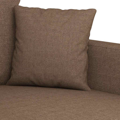 vidaXL Sessel Braun 60 cm Stoff