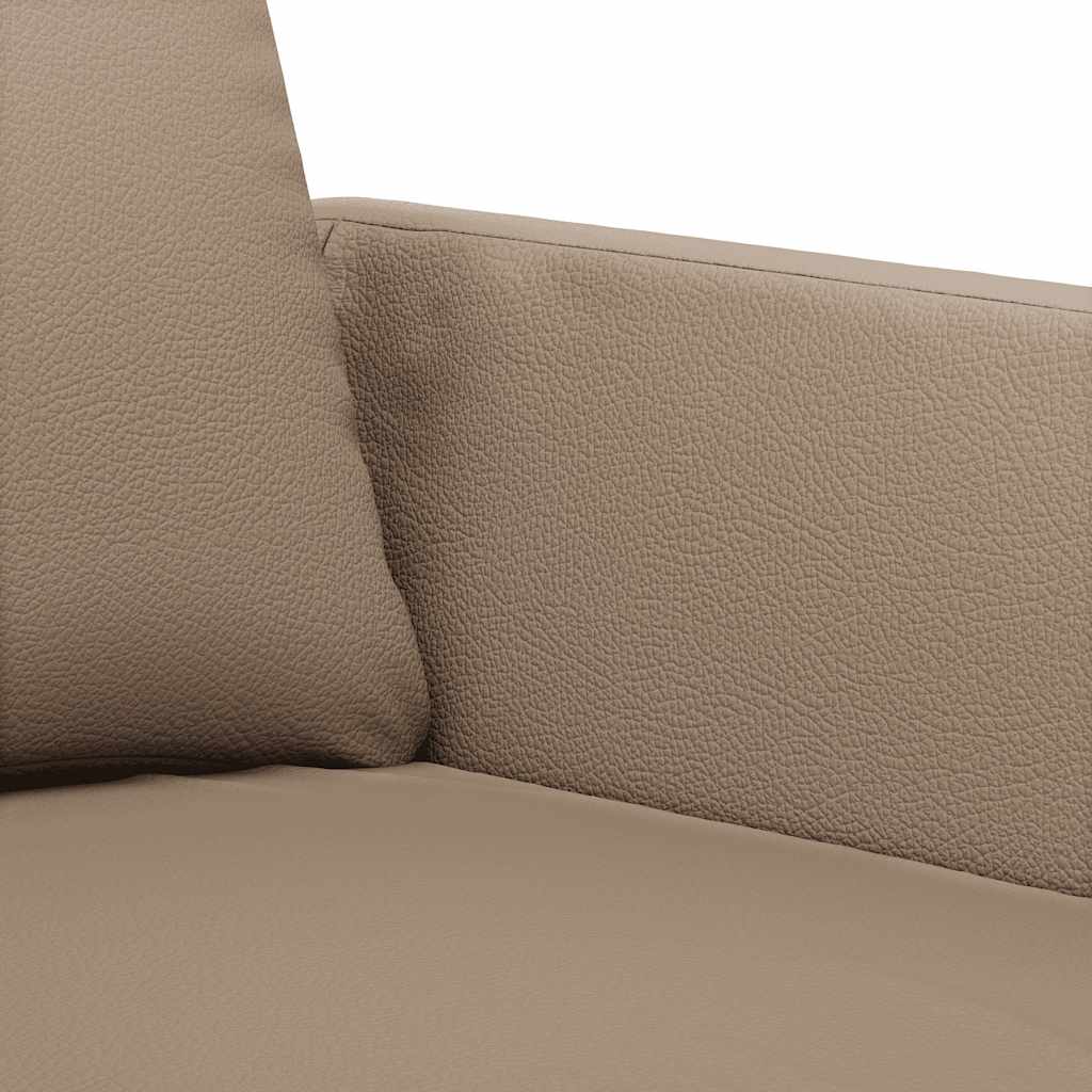 vidaXL Sessel Cappuccino-Braun 60 cm Kunstleder