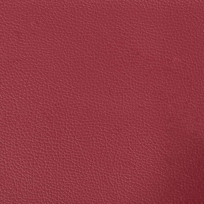 vidaXL 2-Sitzer-Sofa Weinrot 140 cm Kunstleder