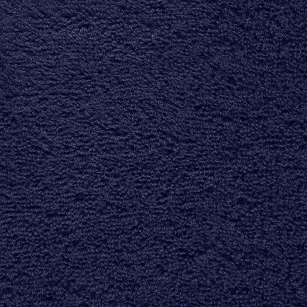 Premium-Waschtücher SOLUND 10 Stk. Marineblau 30x30 cm 600 g/m²
