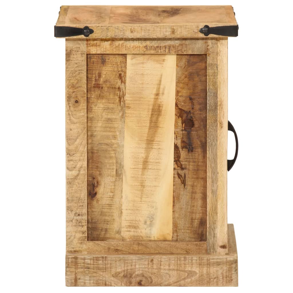 vidaXL Nachttisch 40x35x50 cm Massivholz Mango
