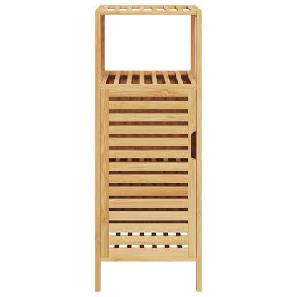 Badezimmerschrank mit Ablage 36x33x87 cm Bambus