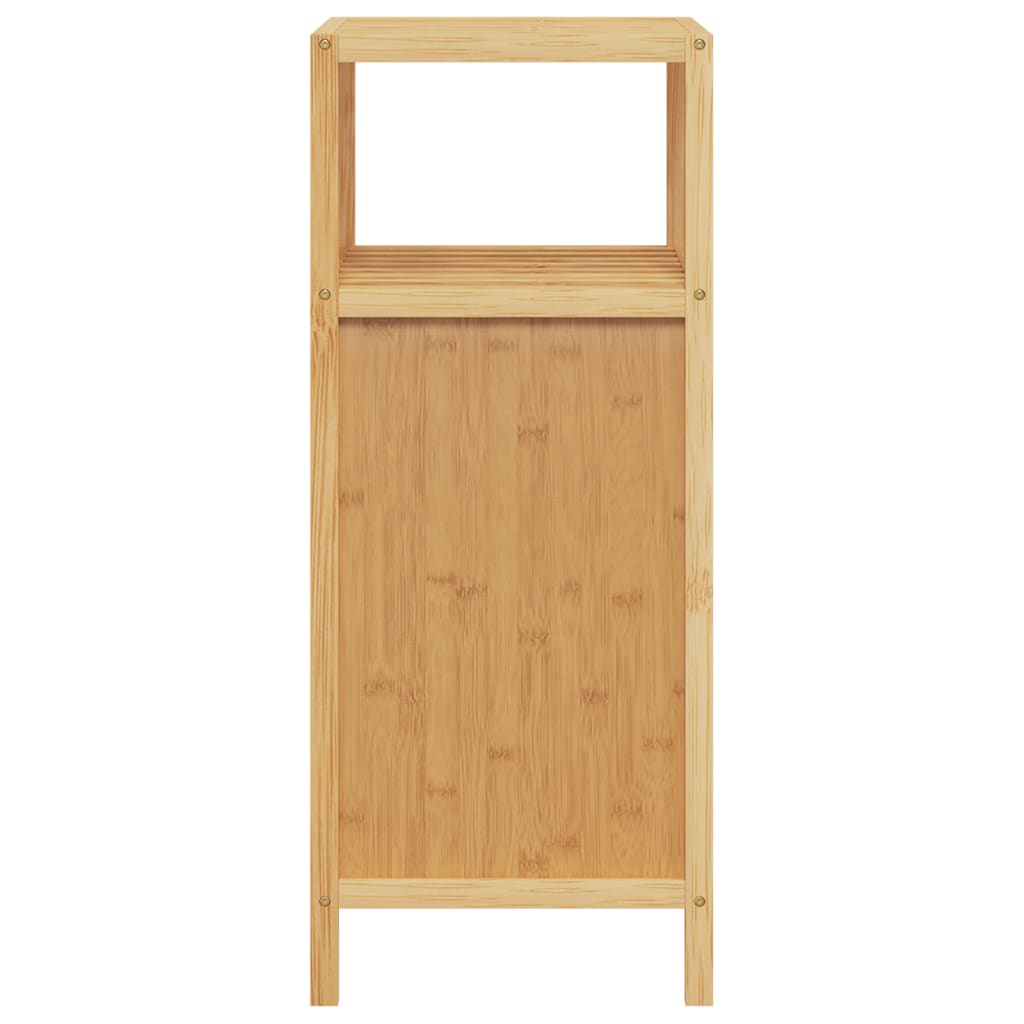 vidaXL Meuble de salle de bain avec étagère 36x33x87 cm bambou