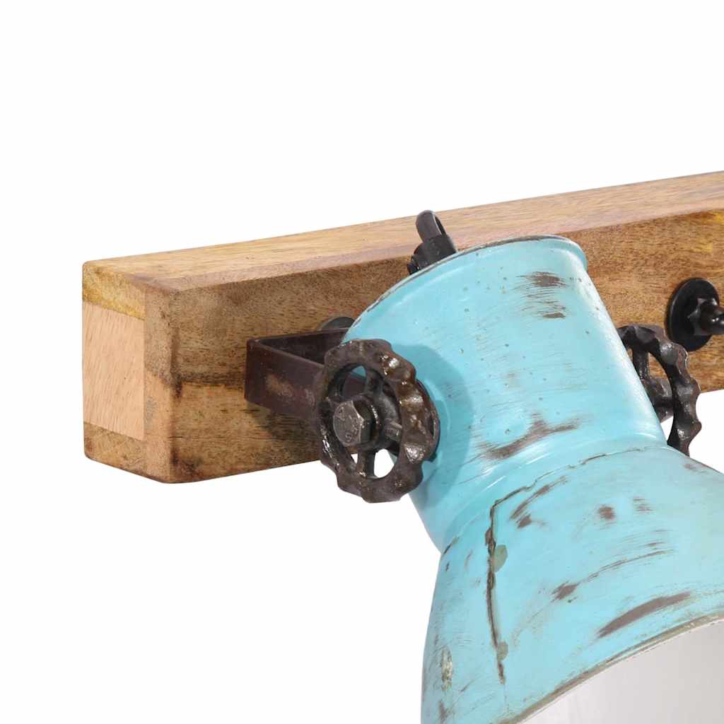 Wandleuchte 25 W Blau 65x25 cm E27