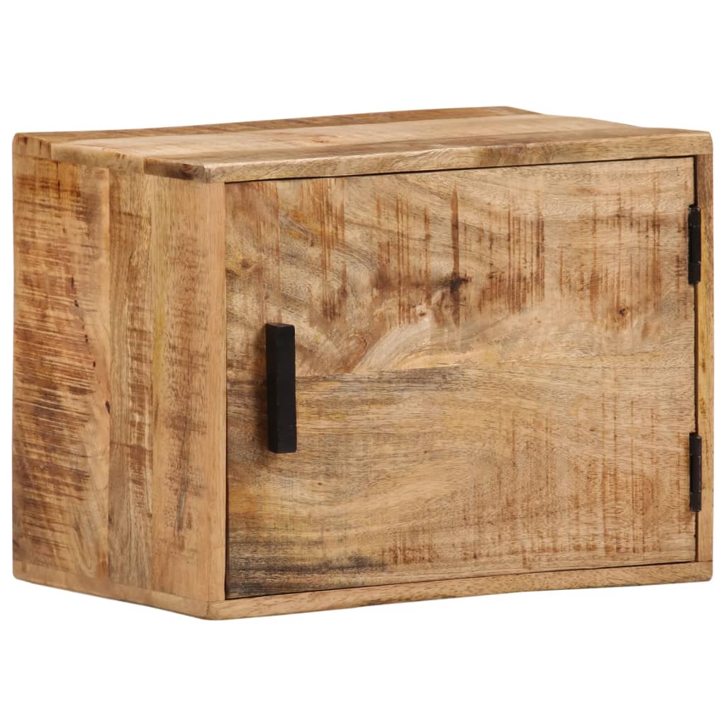 vidaXL Wand-Nachttisch 40x30x25 cm Massivholz Mango