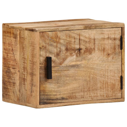 vidaXL Wand-Nachttisch 40x30x25 cm Massivholz Mango