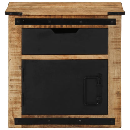 vidaXL Nachttisch 45x40x45 cm Massivholz Mango