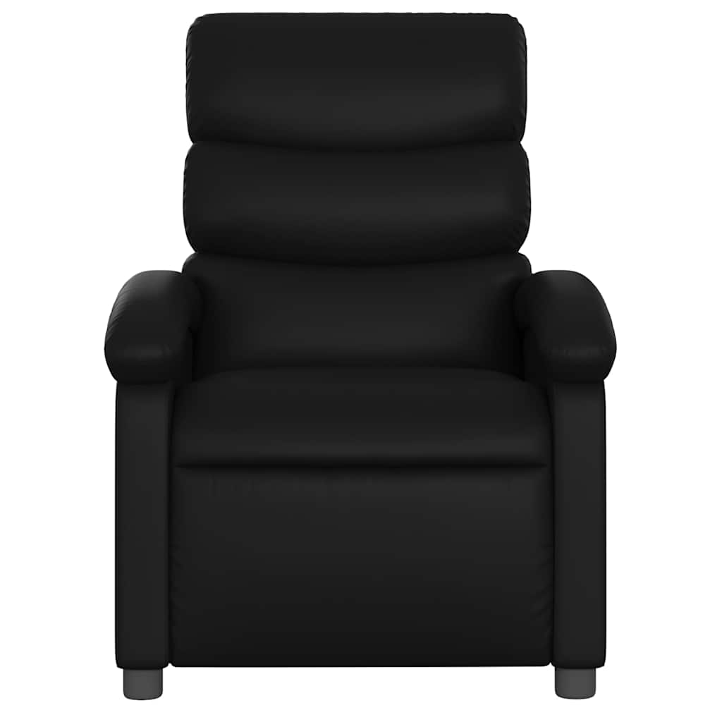 vidaXL Massagesessel Elektrisch Schwarz Kunstleder