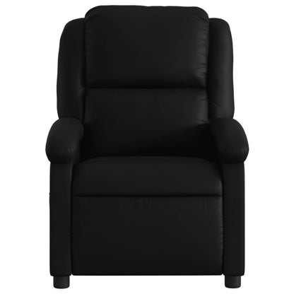 vidaXL Relaxsessel Elektrisch Schwarz Kunstleder